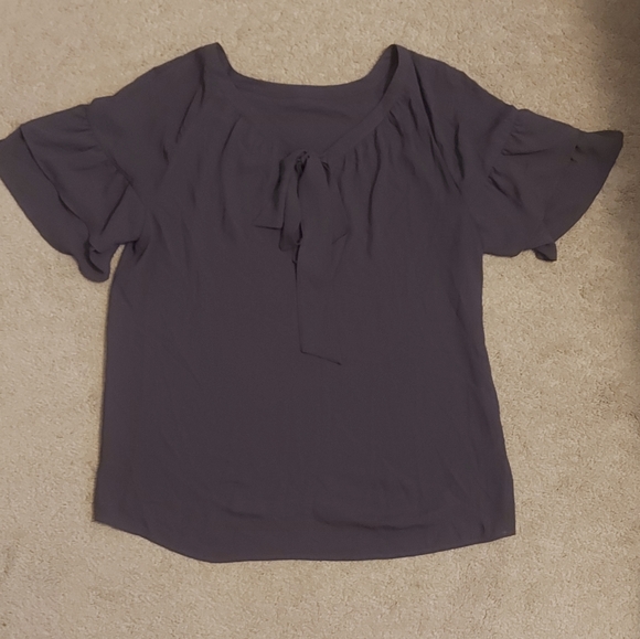 🦋 3/$30 Ann Taylor Loft oversize blouse - Picture 2 of 3